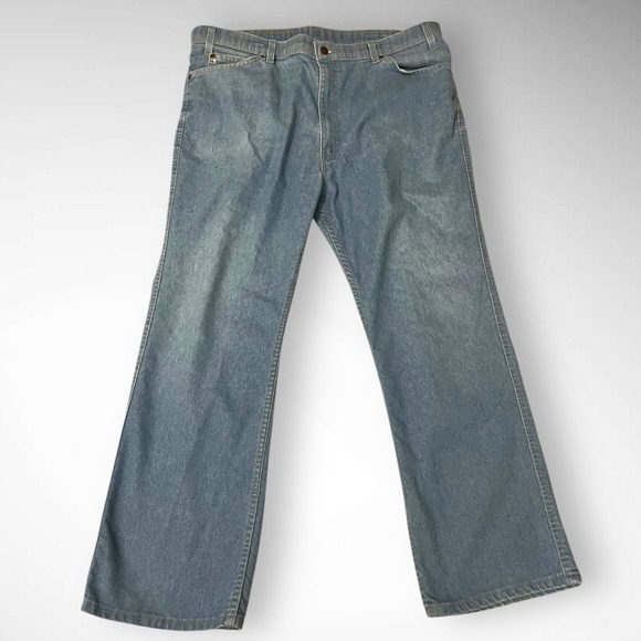 Levi's Other - LEVI'S Men's Vintage Orange Label Light Wash Bootcut Relaxed Fit Size 42x30‎